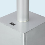 Wind pole - base detail  - switch