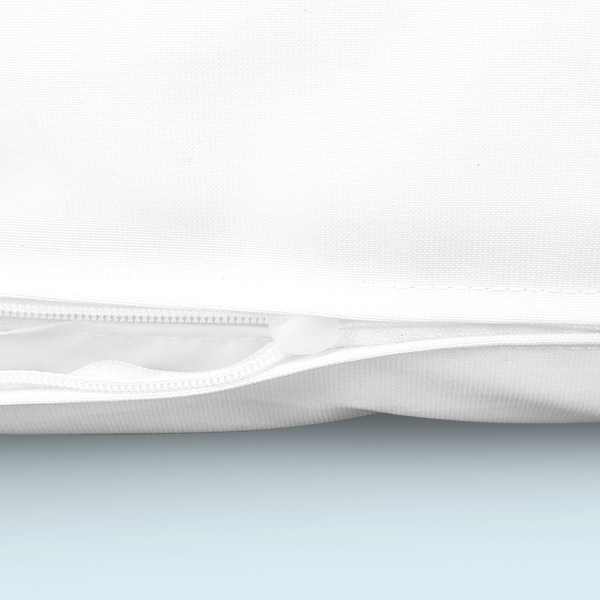 Bean Bag Drop, printed part with concealed zipper on the underside