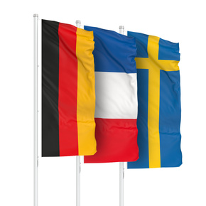 National Flags in Portrait Format