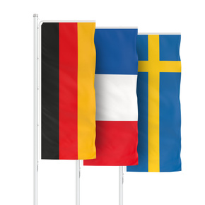 National flags, Portrait format - for Flag Presenters Basic