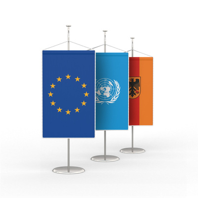 Special flags as table banners