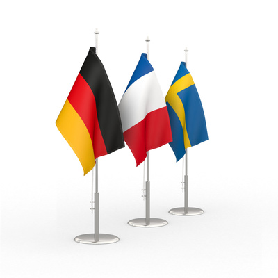 National Flags as Table Flags