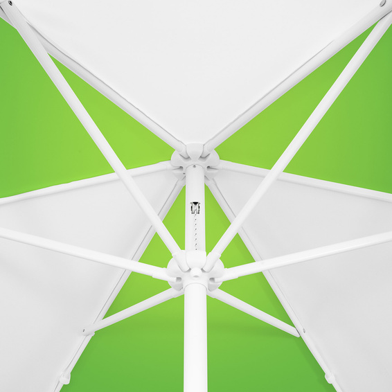 Parasol / Small umbrella with crank, view from below