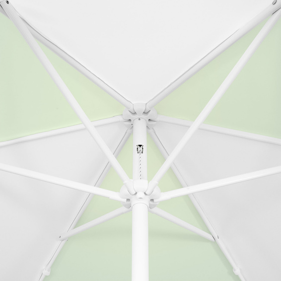 Parasol / Small umbrella with crank, view from below