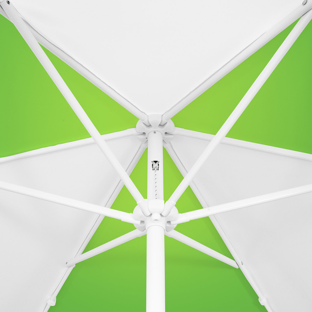 Parasol / Small umbrella with crank, view from below