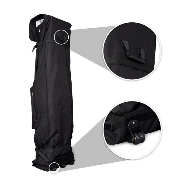 Basic Trolley Bag: with handle and 2 wheels for easy transport
