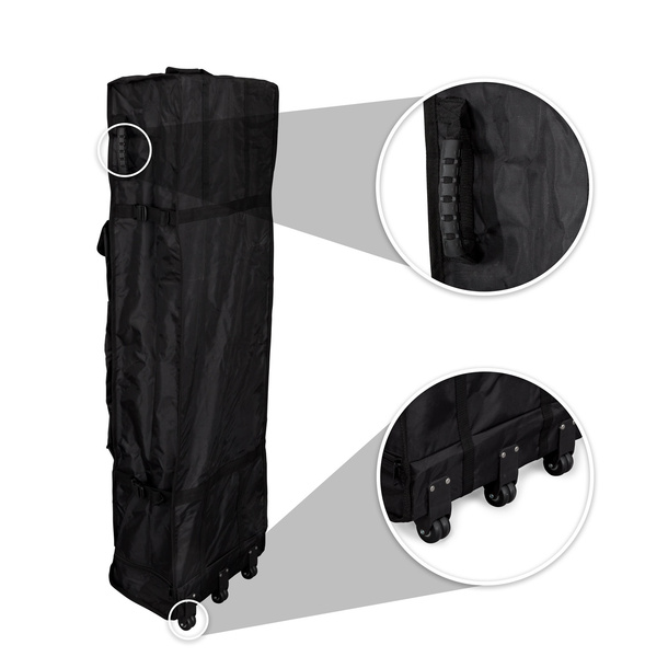Basic Trolley Bag: with handle and 2 wheels for easy transport