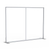 Frame: size 400 x 200 cm with 2 side feet, 1 support profile
