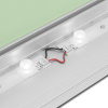 High-intensity power LED linear luminaires for uniform illumination