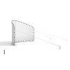 Display Wand Basic double sheet, optional tensioning set