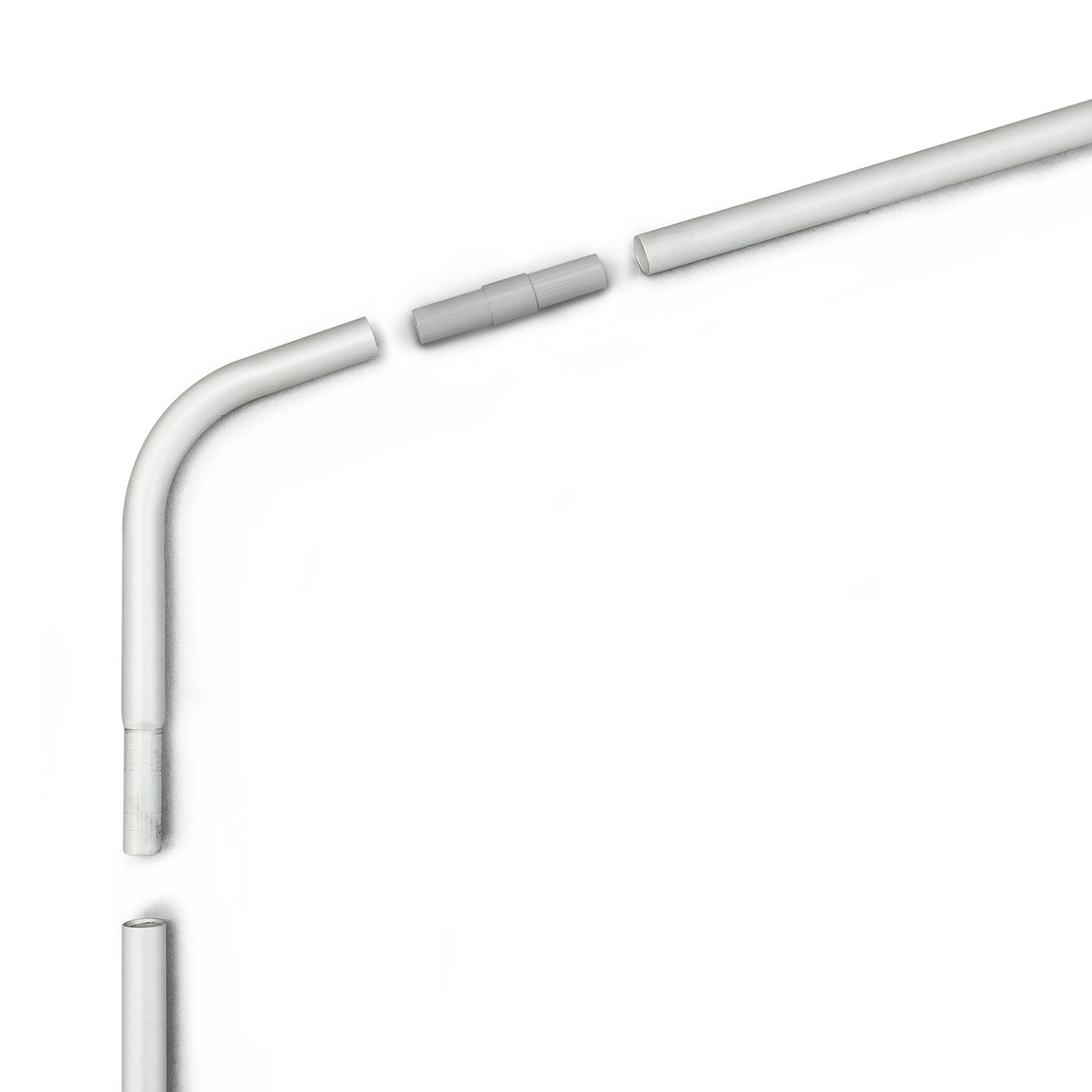 Display Wand Basic double sheet, angle/rod segments and connectors