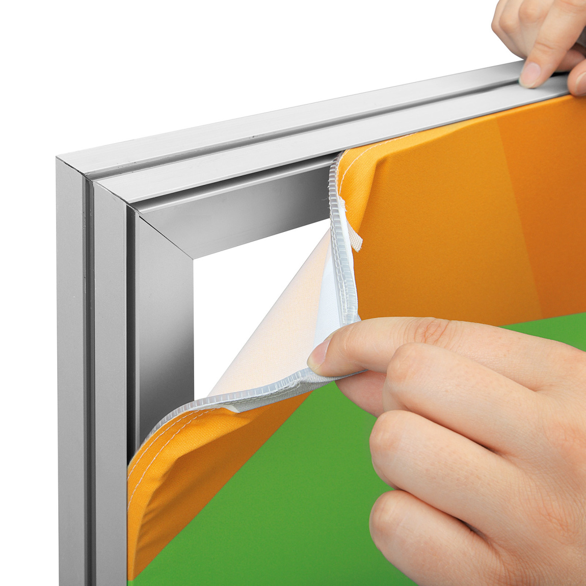 Display Wall Q-Frame®, change of motif