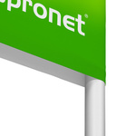 Double-layer printed part, front and back customizable individually