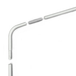 Display Wand Basic double sheet, angle/rod segments and connectors