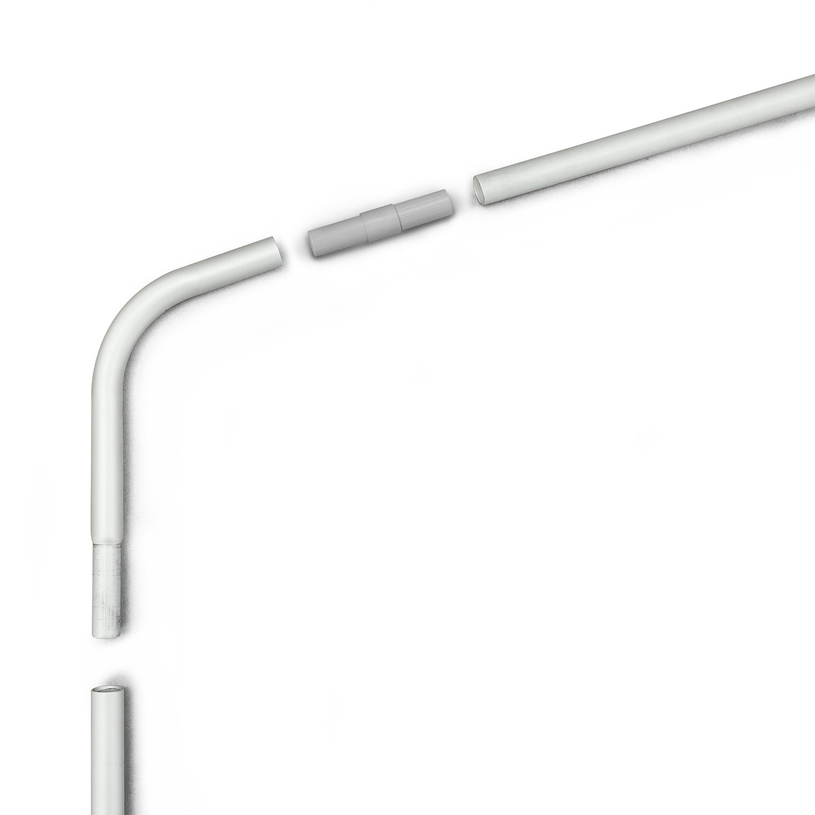 Display Wand Basic double sheet, angle/rod segments and connectors
