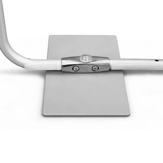 Display Wand Basic curved, base plate 18 x 30 cm