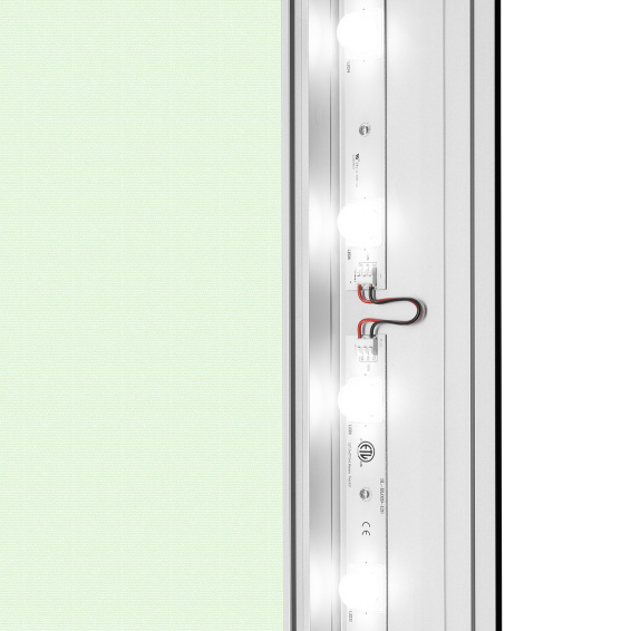 High-intensity power LED linear luminaires for uniform illumination