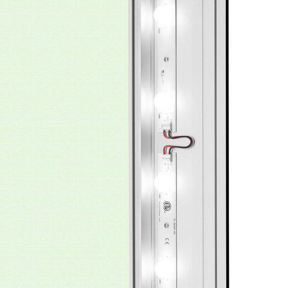 High-intensity power LED linear luminaires for uniform illumination