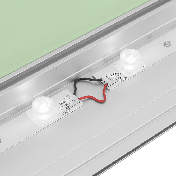 Bright power LED line emitters for uniform illumination