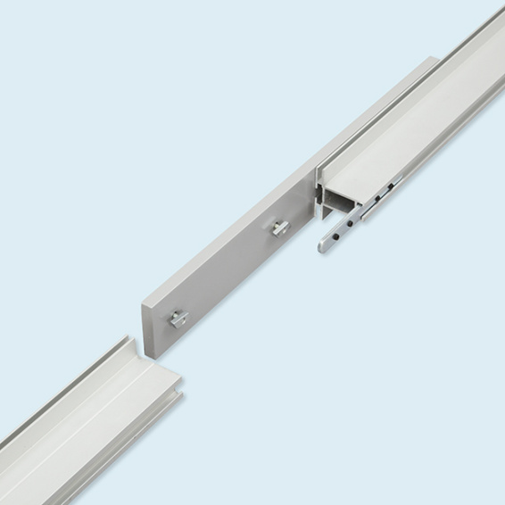 Ceiling Hanger Advertising Frame Q-Frame®, Detail: Connection Profile