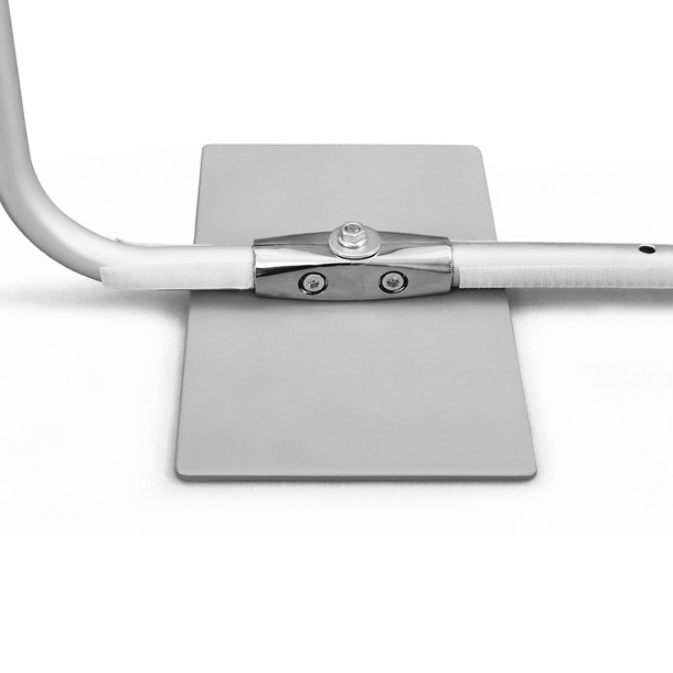Display Wand Basic curved, base plate 18 x 30 cm