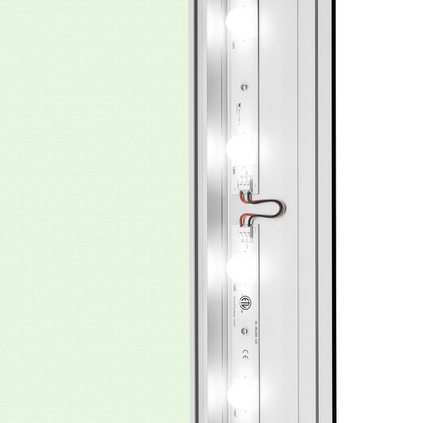 High-intensity power LED linear luminaires for uniform illumination