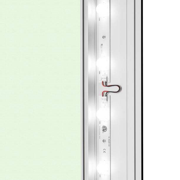 High-intensity power LED linear luminaires for uniform illumination