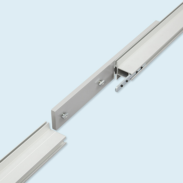 Ceiling Hanger Advertising Frame Q-Frame®, Detail: Connection Profile