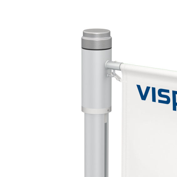 Double layer flag, presenter flag, top detail