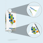 Ceiling Hanger Triangle - 5 Side Surfaces (Top and Bottom Edges Closed)
