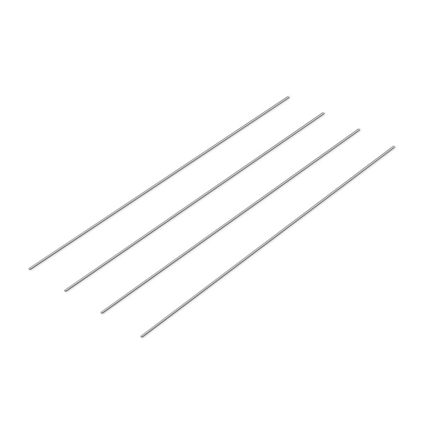 Wire Stand, Single Rod for Garden Signs, Set of 4