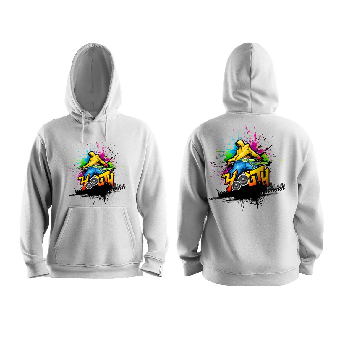 Application Example DTF Transfer: Hoodie