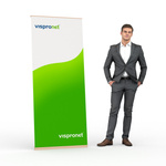 L-Banner Wood for Sustainable and Ecological Advertising at the POS