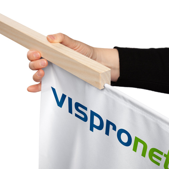 Mounting of the printed part in the upper rail - simple insertion