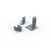 Individual components of the accessory set Keder frame flex - corner module