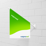 Flag Holder for Ice Flags, Wall Mounting