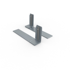 Corner foot one-sided - Set of 2, flexible beading frame