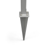 optional: Ground peg for securing the base/post on soft soils