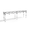 Folding Table Aluminum without Printed Component