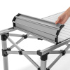 Folding Table Aluminum with Rollable Tabletop Surface