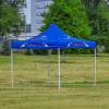 Pop-up tent 3x3 m, blue with logo print