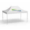 Basic Pop-up Pavilion, 3 x 4.5 m, white, roof with 1 logo print (side 1)