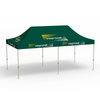 Basic Pop-up Pavilion, 3 x 6 m, green, with 10 logo prints