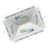 Basic Pop-up Pavilion 3 x 4.5 m, Top View