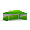 Pop-up tent Select with custom-printed canopy and 3 solid walls