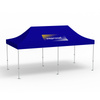 Premium Pop-up Pavilion, 3 x 6 m, blue, roof with 1 logo print (side 1)