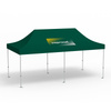 Premium Pop-up Pavilion, 3 x 6 m, green, roof with 1 logo print (side 1)
