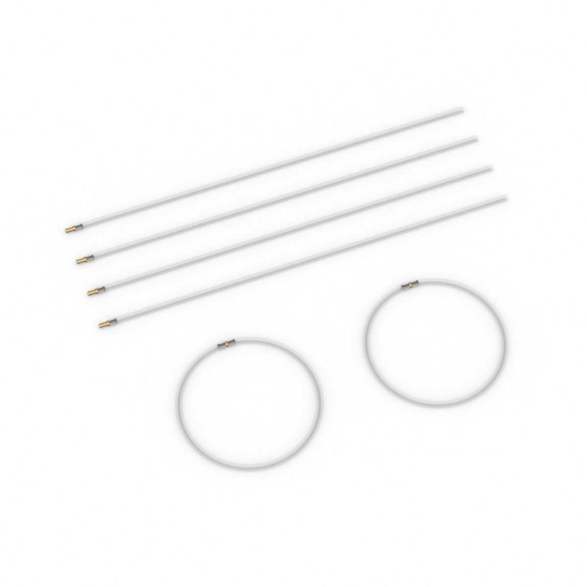 Flag guide rings (optional accessory)