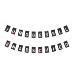 Schriftzug: JUNGGESELLENABSCHIED