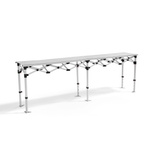 Folding Table Aluminum without Printed Component